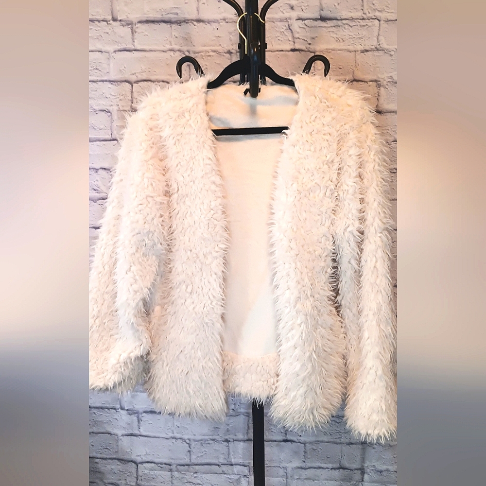 Faux fur jacket